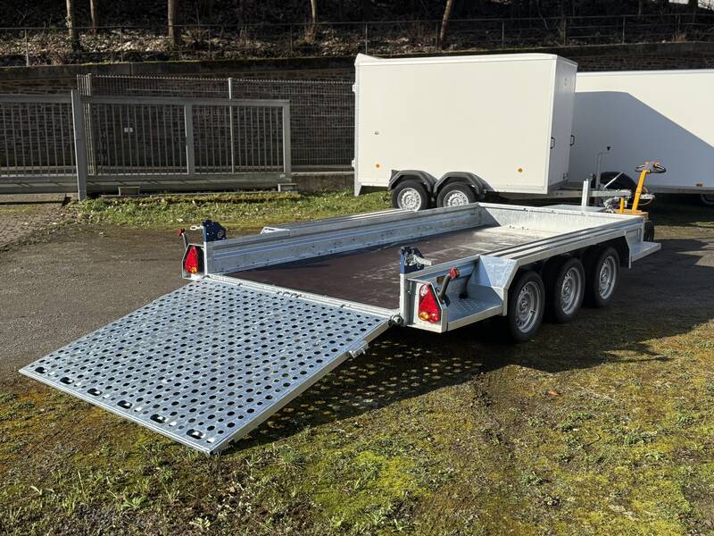 saris-magnum-s-3-achser (1) Tieflader Saris Magnum S MG 400 182 3500 3 - 4 Meter Baumaschinenanhänger Tridem