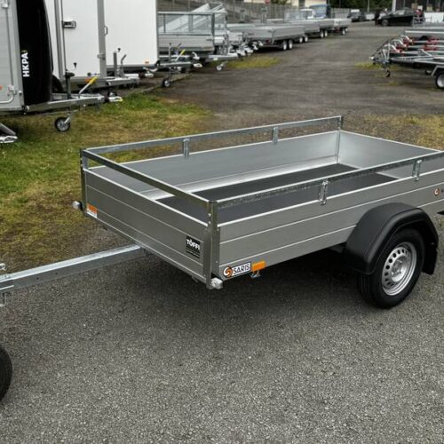 Kastenanhänger Saris McAlu Pro DV 75 - robuster Aluminium Kastenanhänger