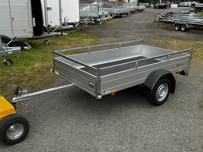 Kastenanhänger Saris McAlu Pro DV 75 - robuster Aluminium Kastenanhänger