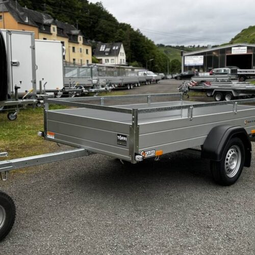 Kastenanhänger Saris McAlu Pro DV 75 - robuster Aluminium Kastenanhänger