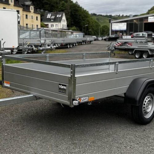 Kastenanhänger Saris McAlu Pro DV 75 - robuster Aluminium Kastenanhänger