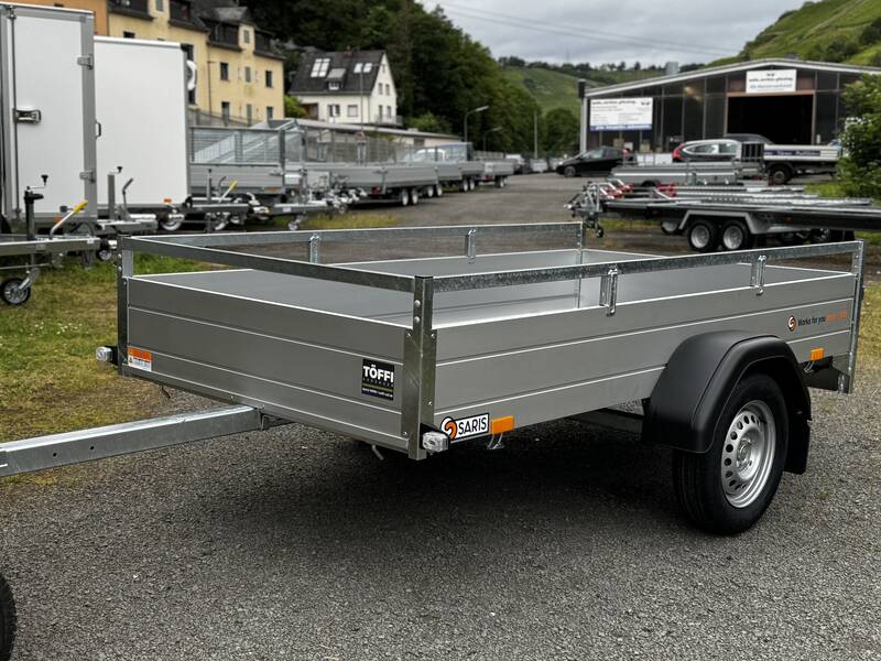 Kastenanhänger Saris McAlu Pro DV 75 - robuster Aluminium Kastenanhänger