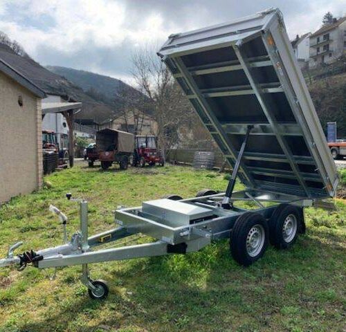 Dreiseitenkipper Saris PK 30 3 Seitenkipper elektr. mit Rampenschächten