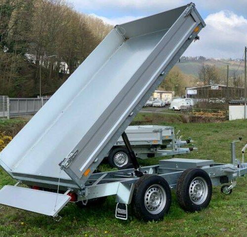 Dreiseitenkipper Saris PK 30 3 Seitenkipper elektr. mit Rampenschächten