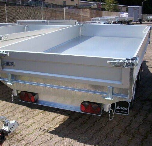 Dreiseitenkipper Saris PK 30 Dreiseitenkipper mit Zurrösen 3,06 x 1,70m