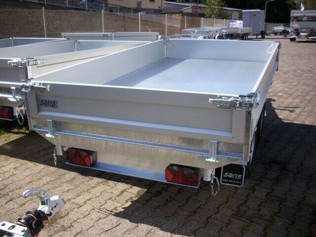 Dreiseitenkipper Saris PK 30 Dreiseitenkipper mit Zurrösen 3,06 x 1,70m
