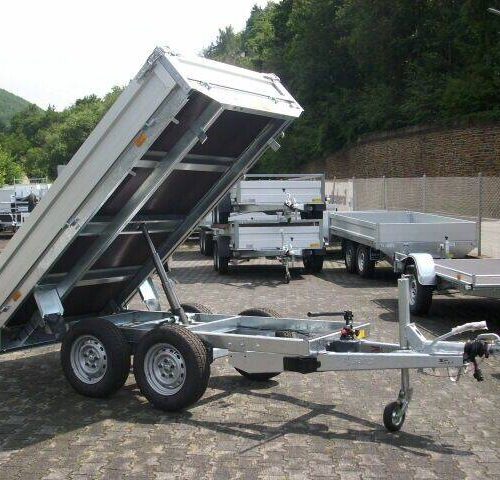 Kipper Saris PK Compact 20 (PKC20) Heckkipper mit Neigefunktion