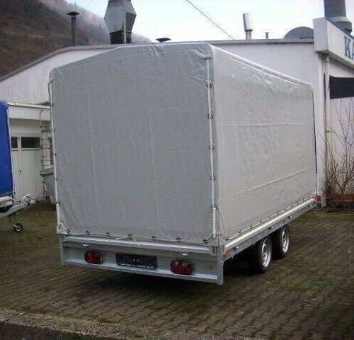 Kastenanhänger Saris PL 2027 mit Plane 4,06 x 2,04 x 2,00m