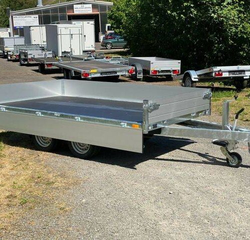 Kastenanhänger Saris PL 406 204 3500 kg - mit niedrig Fahrwerk