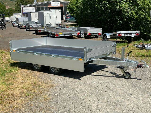 Kastenanhänger Saris PL 406 204 3500 kg - mit niedrig Fahrwerk