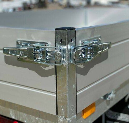 Kastenanhänger Saris PL 406 204 2700 kg - mit niedrig Fahrwerk