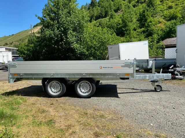 Kastenanhänger Saris PL 406 204 3500 kg - mit niedrig Fahrwerk