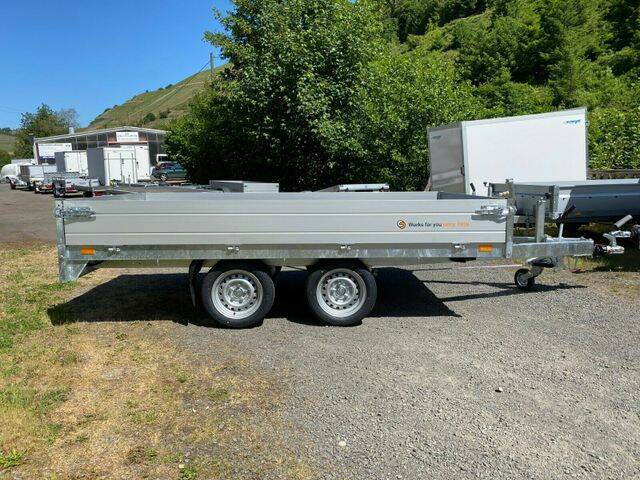 Kastenanhänger Saris PL 406 204 3500 kg - mit niedrig Fahrwerk