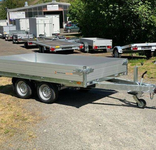 Kastenanhänger Saris PL 406 204 3500 kg - mit niedrig Fahrwerk