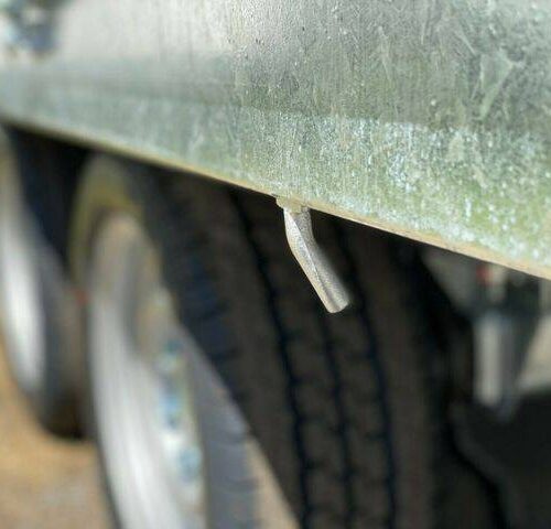 Kastenanhänger Saris PL 406 204 3500 kg - mit niedrig Fahrwerk