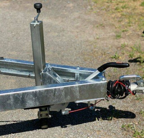 Kastenanhänger Saris PL 406 204 3500 kg - mit niedrig Fahrwerk