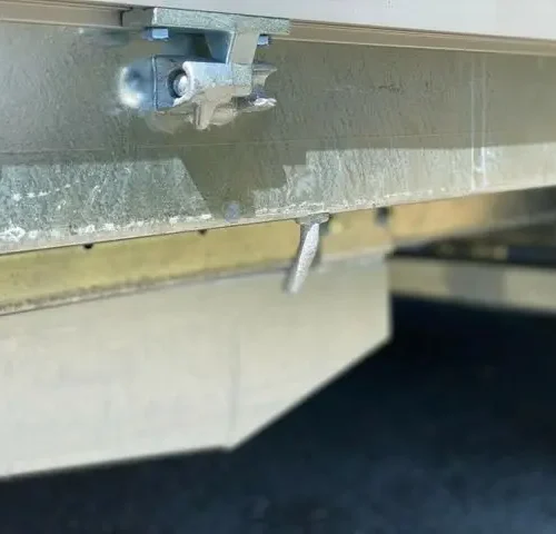 Kastenanhänger Saris PL 406 204 3500 kg - mit niedrig Fahrwerk