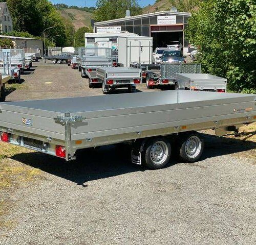 Hochlader Saris PL 406 204 3500 kg - mit niedrig Fahrwerk