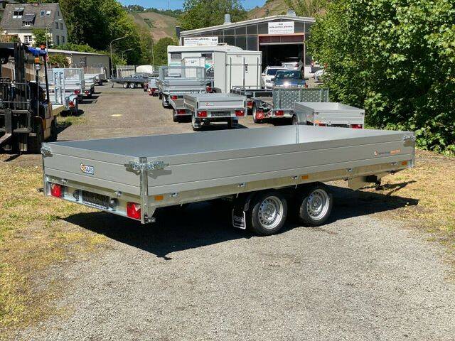 Hochlader Saris PL 406 204 3500 kg - mit niedrig Fahrwerk