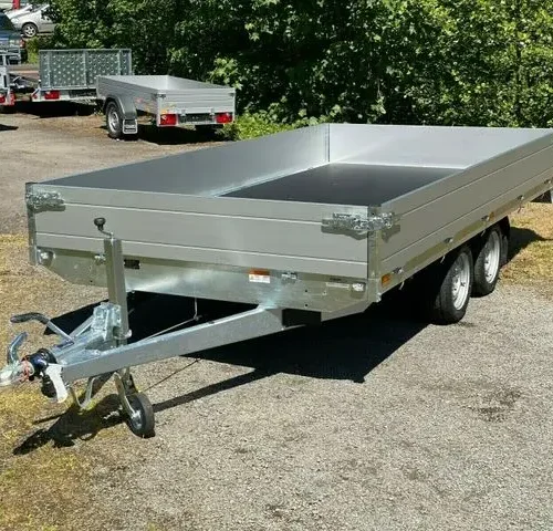 Kastenanhänger Saris PL 406 204 3500 kg - mit niedrig Fahrwerk