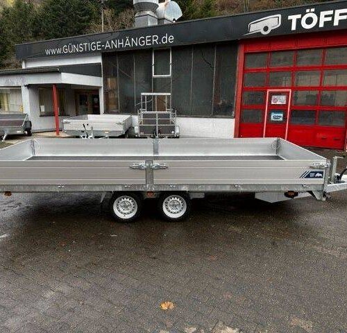 Kastenanhänger Saris PL 506 204 3500kg HD Heavy Duty niedrig Fahrwerk
