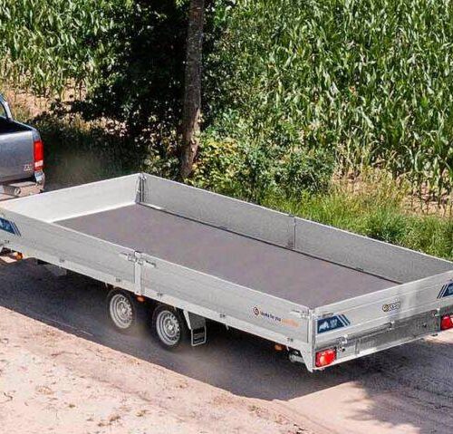Kastenanhänger Saris PL 506 204 3500kg HD Heavy Duty niedrig Fahrwerk