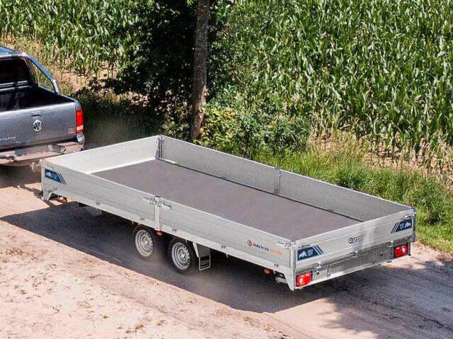 Kastenanhänger Saris PL 506 204 3500kg HD Heavy Duty niedrig Fahrwerk