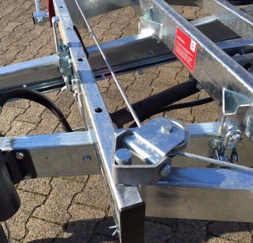 stema-alu-autoanhaenger Autotransporter Stema FHAK 27-40-21.2 - kippbarer Autotransporter mit Seilwinde