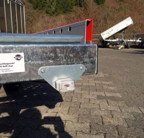 stema-aluanhaenger Autotransporter Stema FHAK 27-40-21.2 - kippbarer Autotransporter mit Seilwinde