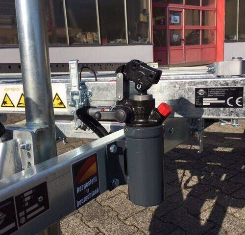 stema-kippbarer-autoanhaenger Autotransporter Stema FHAK 27-40-21.2 - kippbarer Autotransporter mit Seilwinde