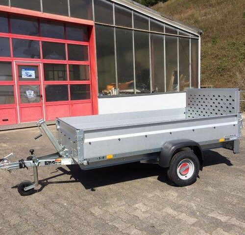 Kastenanhänger Stema Rex 25 - kompakter Kippanhänger mit Auffahrrampe