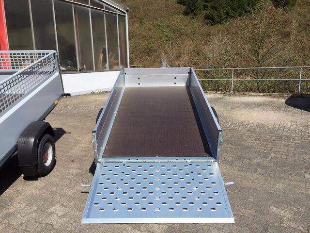 Kastenanhänger Stema Rex 25 - kompakter Kippanhänger mit Auffahrrampe