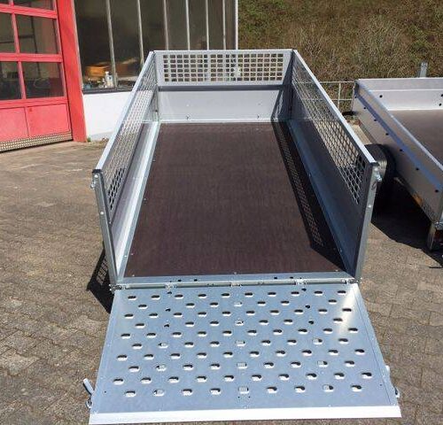 Kastenanhänger Stema Rex 25 - kompakter Kippanhänger mit Auffahrrampe