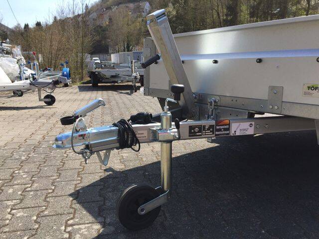 Kastenanhänger Stema Rex 25 - kompakter Kippanhänger mit Auffahrrampe