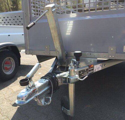 Kastenanhänger Stema Rex 25 - kompakter Kippanhänger mit Auffahrrampe