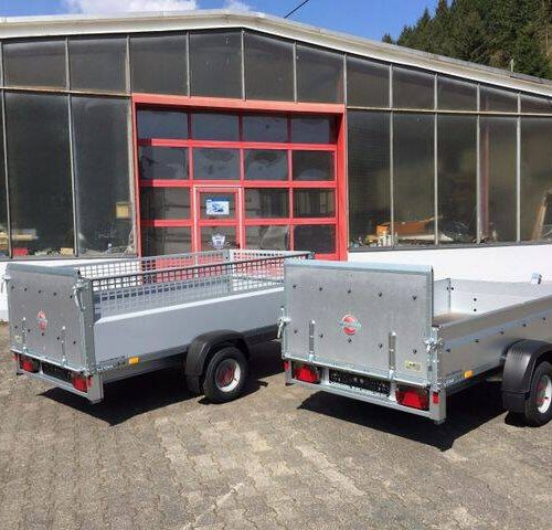 Kastenanhänger Stema Rex 25 - kompakter Kippanhänger mit Auffahrrampe