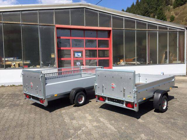 Kastenanhänger Stema Rex 25 - kompakter Kippanhänger mit Auffahrrampe