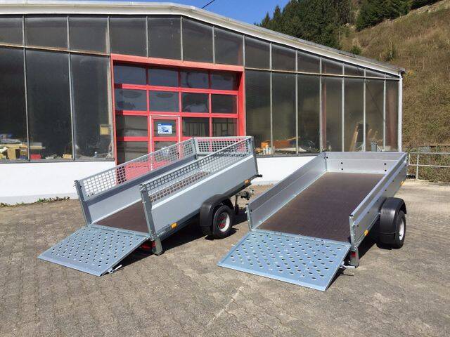 Kastenanhänger Stema Rex 25 - kompakter Kippanhänger mit Auffahrrampe