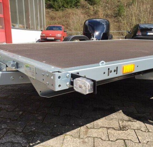 Motorradanhänger Stema SyStema STP O1 7.5-25-15.1 Plattform kippbar