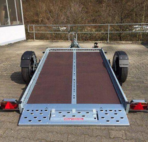 Motorradanhänger Stema WOM XT STS XT O2 13-25-15.1 Absenkanhänger - Ideal für 2 Motorräder!