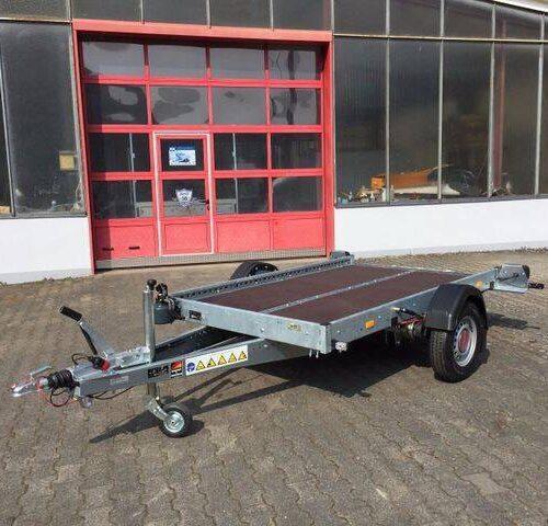 Motorradanhänger Stema WOM XT STS XT O2 13-25-15.1 Absenkanhänger - Ideal für 2 Motorräder!