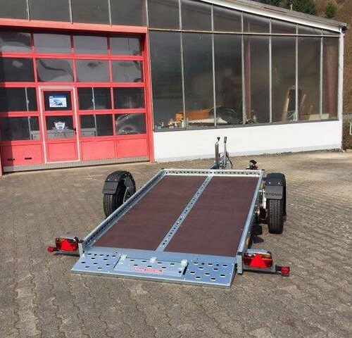 Motorradanhänger Stema WOM XT STS XT O2 13-25-15.1 Absenkanhänger - Ideal für 2 Motorräder!