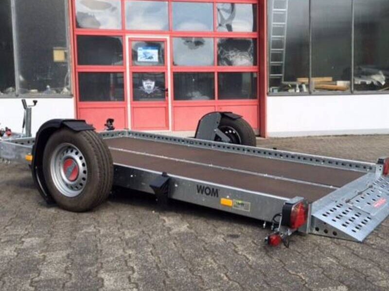 Motorradanhänger Stema WOM STS O2 15-30-17.1 absenkbar mit 100 km/h