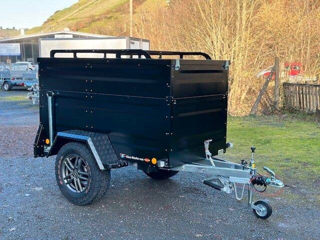 Kofferanhänger TPV KT-EB2 VS Plus Offroad Anhänger - Deckel Schwarz