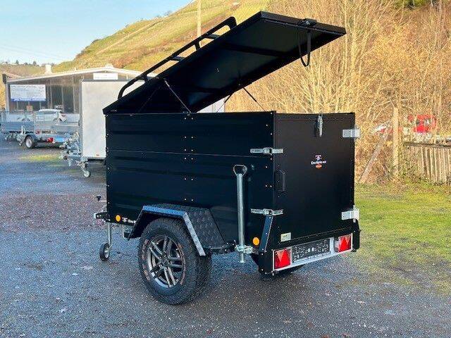 Kofferanhänger TPV KT-EB2 VS Plus Offroad Anhänger - Deckel Schwarz