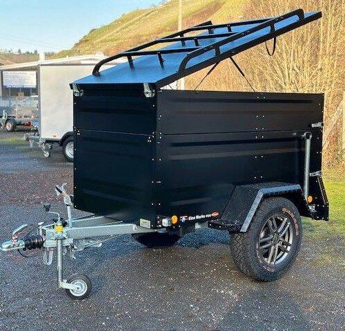 Kofferanhänger TPV KT-EB2 VS Plus Offroad Anhänger - Deckel Schwarz