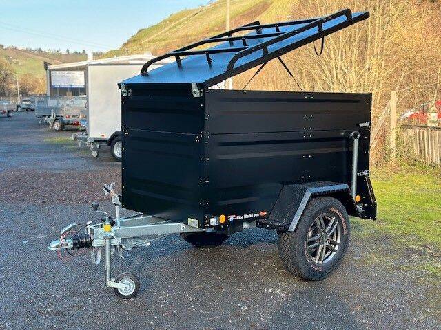 Kofferanhänger TPV KT-EB2 VS Plus Offroad Anhänger - Deckel Schwarz