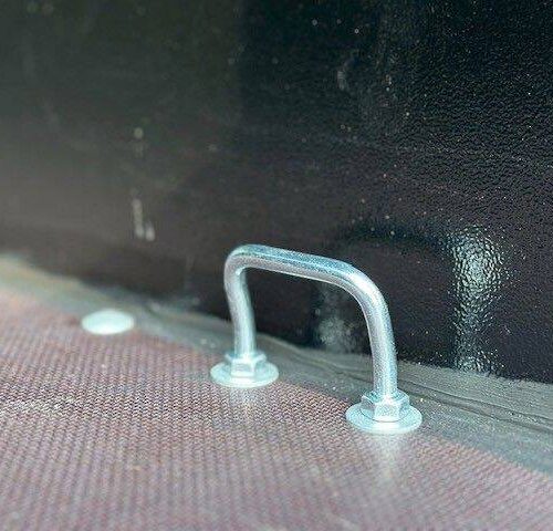 Kofferanhänger TPV KT-EB2 VS Plus Offroad Anhänger - Deckel Schwarz