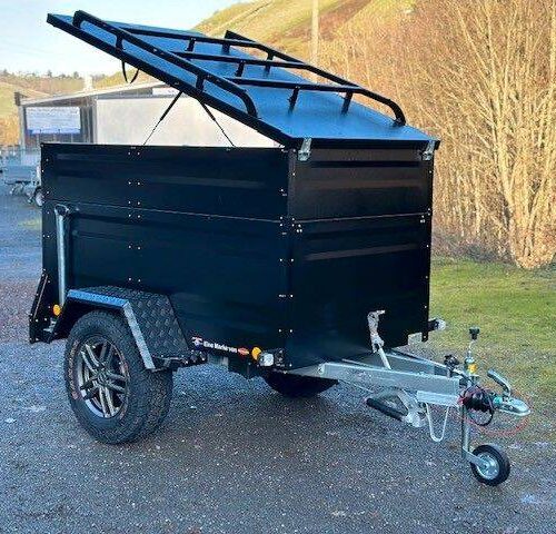 Kofferanhänger TPV KT-EB2 VS Plus Offroad Anhänger - Deckel Schwarz