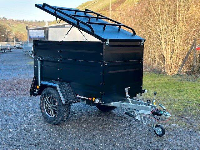 Kofferanhänger TPV KT-EB2 VS Plus Offroad Anhänger - Deckel Schwarz